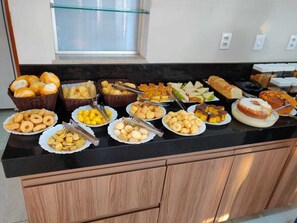 Frokostbuffé er inkludert hver dag