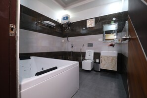 Bañera de hidromasaje, cabezal de ducha tipo lluvia