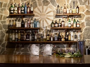 Poolside bar