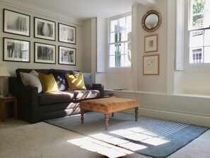 Apartment, 1 Bedroom | Living area | Flat-screen TV, Netflix, streaming services - Fabulous Apt Historic House St Aubin (St. Brelade)