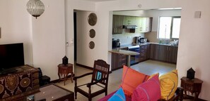 TV, DVD player, stereo