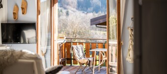 Chalet Iris with jacuzzi in chalet in the heart of the Thônes Valley