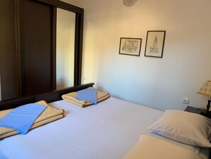 Classic Apartment, 2 Bedrooms | 2 bedrooms, blackout curtains, iron/ironing board, free WiFi