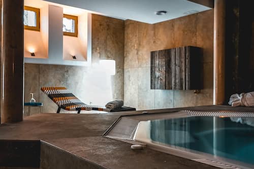 Sale per trattamenti di coppia, sauna, vasca idromassaggio, bagno turco