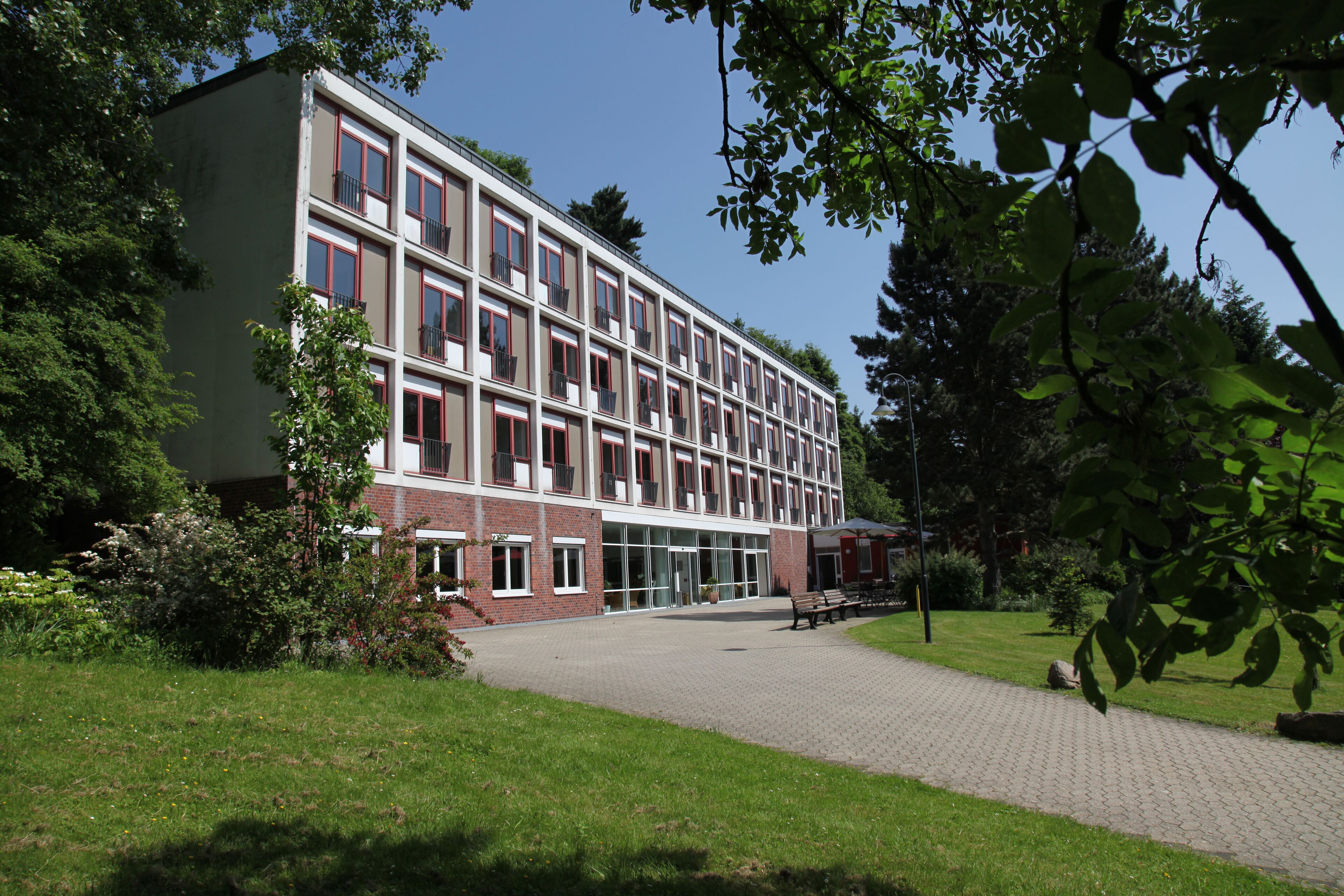 Fassade der Unterkunft