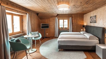 Suite, 1 Schlafzimmer | Allergikerbettwaren, Babybetten, kostenloses WLAN, Bettwäsche