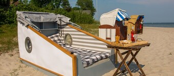 Schlafstrandkorb. Nr. 2