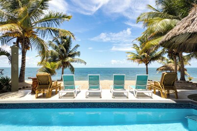 Beach in Front of Home - Hopkins, Belize