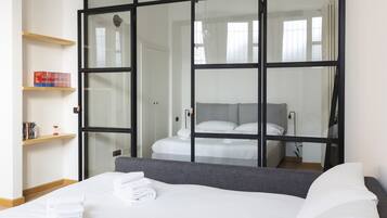 Departamento, 1 habitación (Flat 1) | Edredón, cortinas blackout, tabla de planchar con plancha y wifi gratis