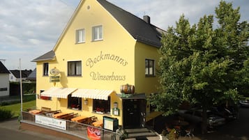 Fassade der Unterkunft