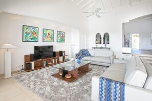 TV, DVD player - Villa Oceane (Les Terres Basses)