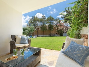 Terrace/patio - Villa in Villasimius a stone's throw from the beach (Villasimius)