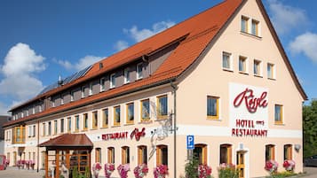 Voorkant van accommodatie