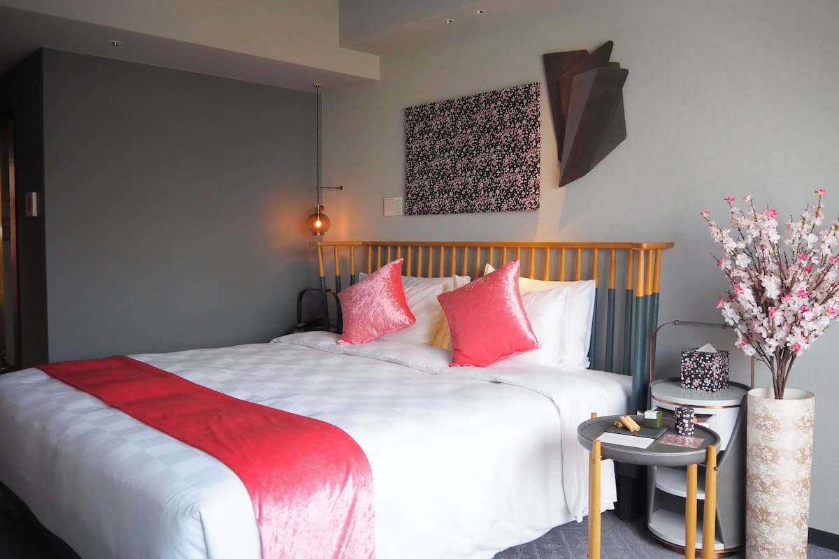 Kamar, 1 Tempat Tidur King (Concept, Sakura, Shower) | Selimut bulu angsa, brankas, Wi-Fi gratis, dan seprai linen