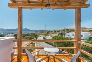 Double Room, Sea View | View from room - Faros Apartments (Milos)