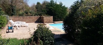Maison avec piscine proche rochefort en terre et gacilly