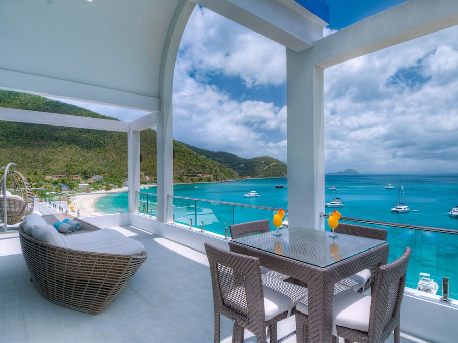 Penthouse Deluxe, balcon, vue océan (Cool Water 1) | Vue de la chambre