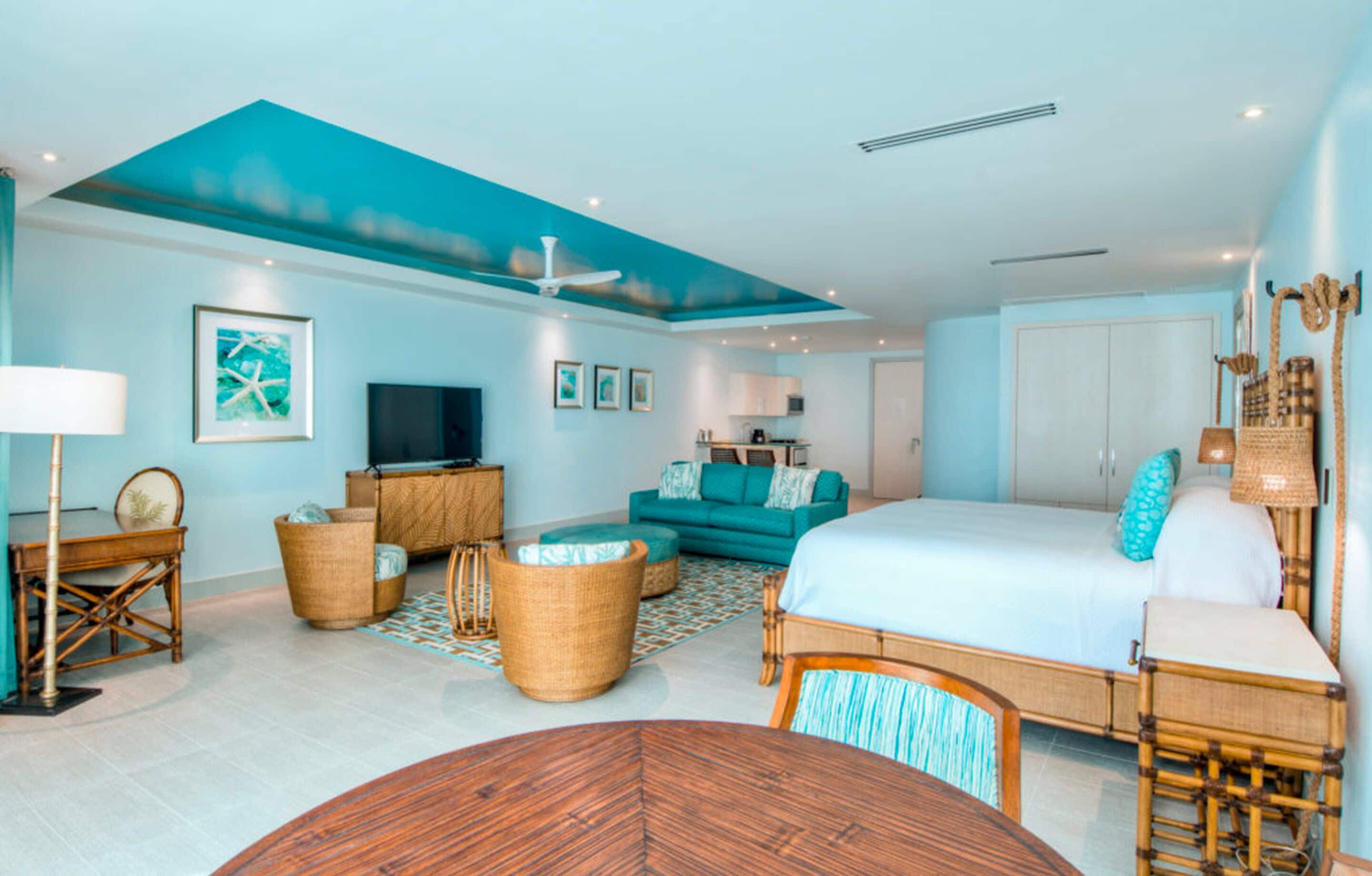 55-inch smart tv with satellite channels, tv, ipod dock