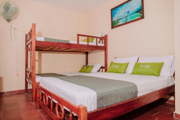 Desk, free WiFi, bed sheets, wheelchair access