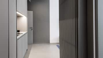 Deluxe Condo, 1 Bedroom | Private kitchen | Fridge, stovetop, espresso maker, coffee/tea maker