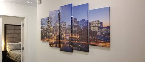 2 bedrooms, desk, iron/ironing board, free WiFi