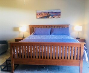 3 bedrooms, iron/ironing board, travel cot, WiFi