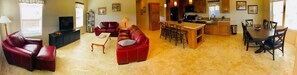 TV, Netflix, DVD player, books