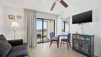 Flatskjerm-TV og DVD-spiller