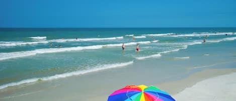 Accommodatie ligt op het strand