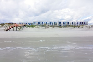 On the beach