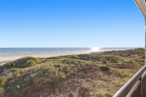 Accommodatie ligt op het strand