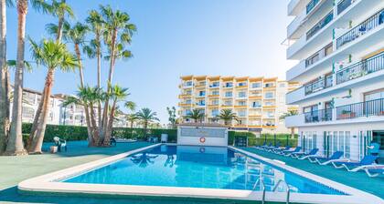 Carole Apartment, with pool in the Port d'Alcudia, for two guests