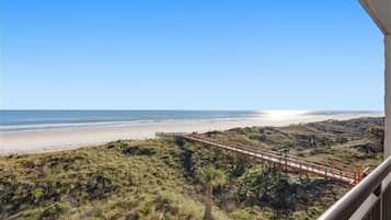 Aan het strand