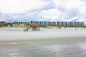 On the beach