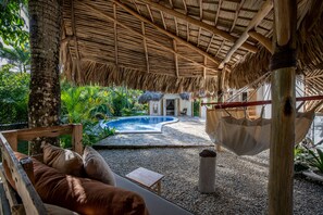 Superior Villa | Terrace/patio - La Tribu Villas (Las Terrenas)
