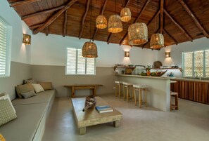 Living area - La Tribu Villas (Las Terrenas)