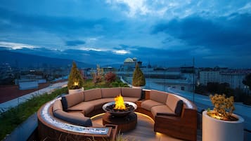 Bar på takterrassen