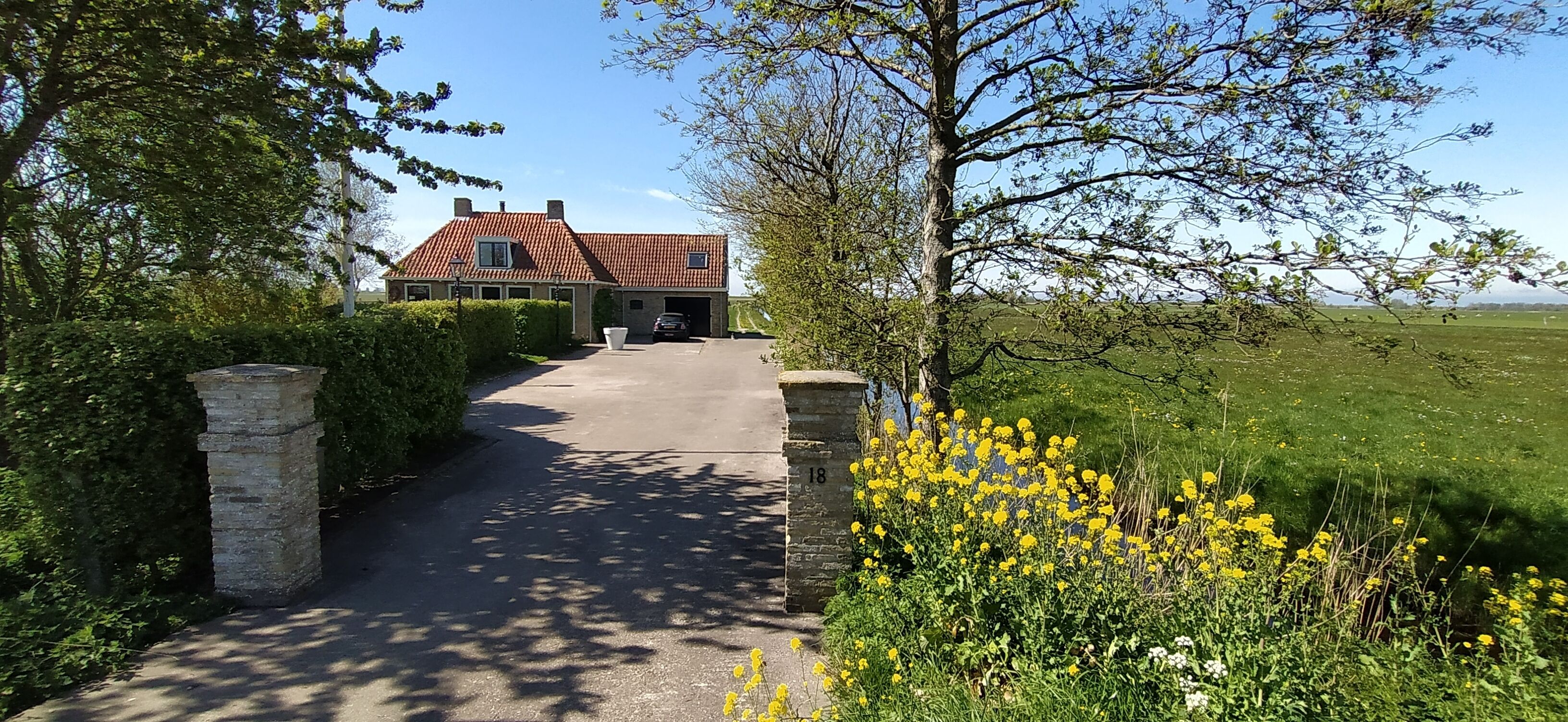 Terrein van de accommodatie