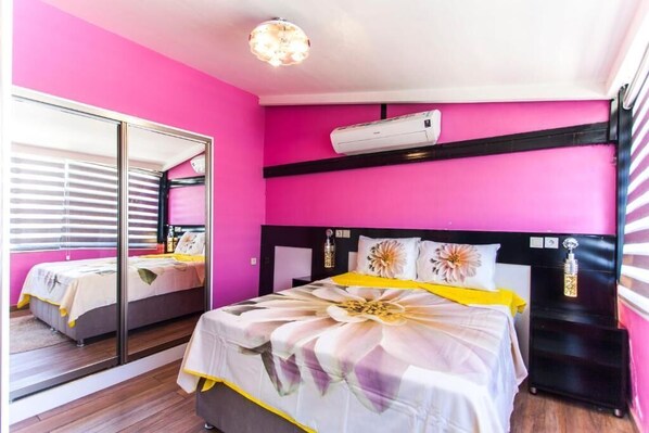 Luxury-Apartment, 1 Schlafzimmer, Raucher | Kostenloses WLAN, Bettwäsche