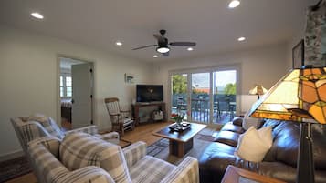 Smart TV, DVD player, video library