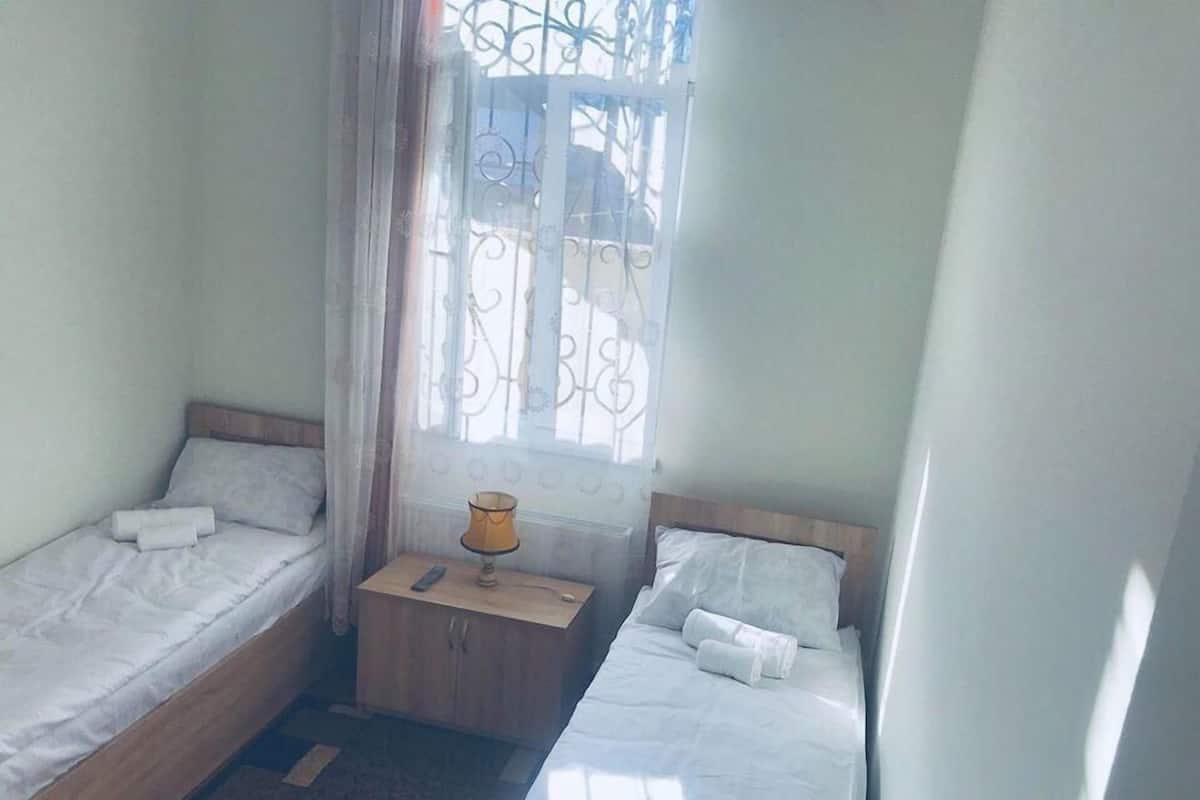 Free WiFi, bed sheets