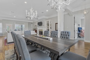 Dining - Custom Built Lake House (Gulfport)