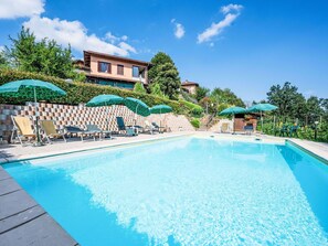 Pool - Nice apartment in villa for 4 guests with pool, WIFI, TV, patio and pets allowed (Collina Del Negro)