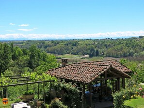Property grounds - Beautiful apartment in villa for 14 guests with pool, WIFI, patio and pets allowed (Collina Del Negro)