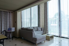 Condo, 3 Bedrooms | Living room - Lotus 8 Playa del Carmen Penthouse feat Oceanview Private Roof Terrace by RedAwning (Playa del Carmen)