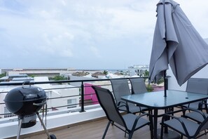 Condo, 3 Bedrooms | Balcony - Lotus 8 Playa del Carmen Penthouse feat Oceanview Private Roof Terrace by RedAwning (Playa del Carmen)