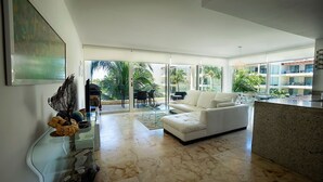 Condo, 2 Bedrooms | Living room - Elements 216 2 Bedroom Condo by RedAwning (Playa del Carmen)