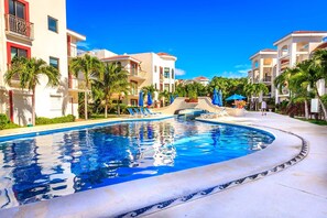 Condo, 2 Bedrooms | Pool - Paseo Del Sol Coral A 105 2 Bedroom Condo by RedAwning (Playa del Carmen)