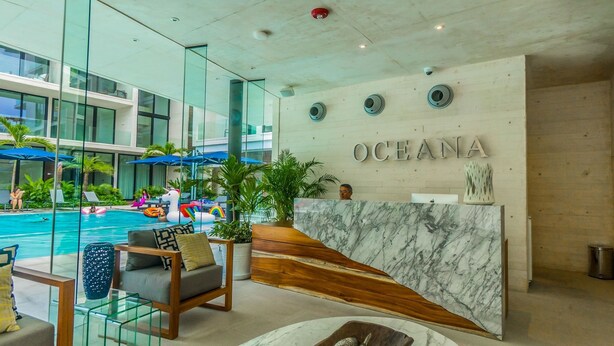 Condo, 3 Bedrooms | Lobby - Contemporary Design Oceana 422 Playa del Carmen Condo by RedAwning (Playa del Carmen)