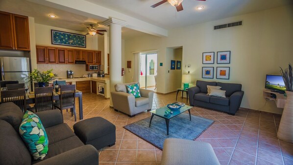 Condo, 2 Bedrooms | Living room - Romanina 1 Condo in the Heart of Playa del Carmen by RedAwning (Playa del Carmen)